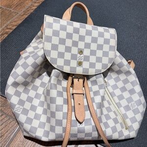 Louis Vuitton Damier Azur Sperone Backpack